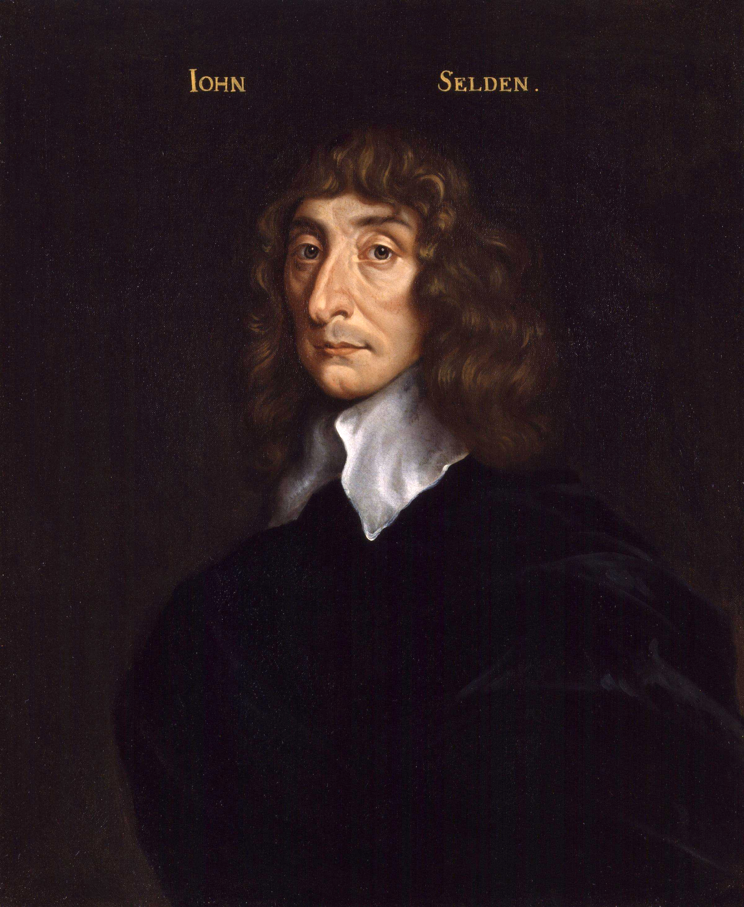 Portrait of John Selden, National Portrait Gallery