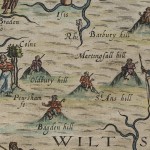 Detail from William Hole, Wiltshyre, 1612
